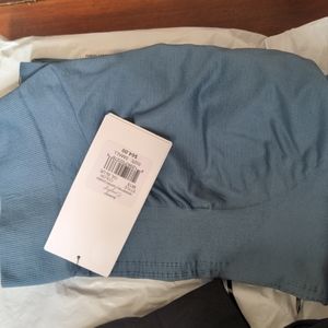 Blanqi Everyday Maternity Belly Support Leggings, oil blue, NWT